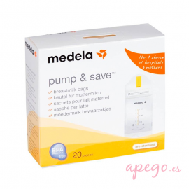 Medela Pump & Save bolsas para conservación de leche materna