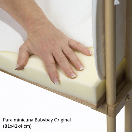 Colchón Babybay Visco-confort para minicuna Original