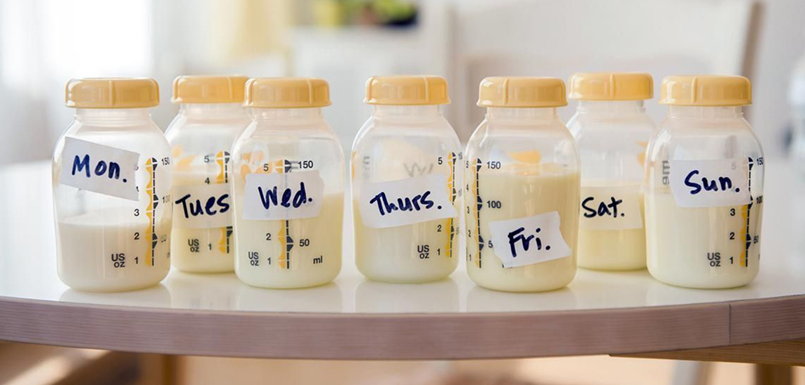 Botellas Medela para conservar leche materna
