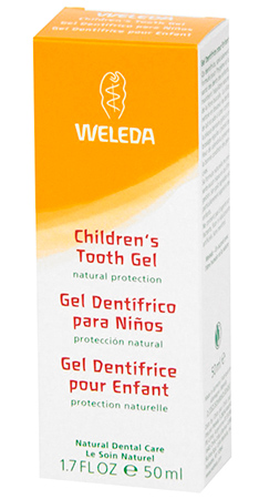 Gel dentífrico para niños Weleda